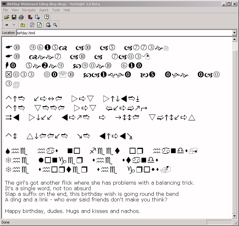 web page of puzzle