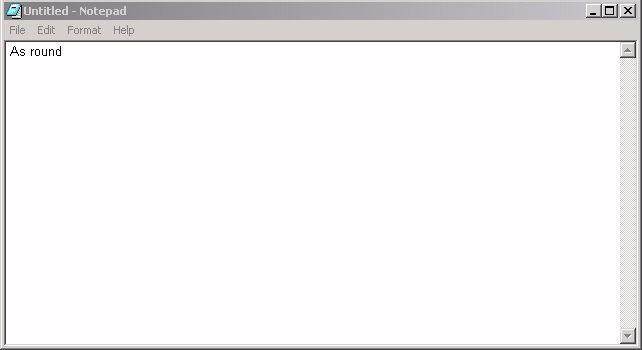 view of notepad